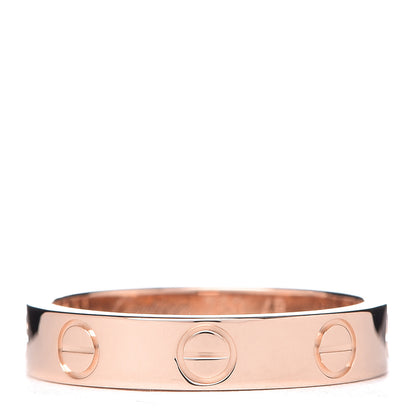 Cartier 18K Pink Gold 3.5mm LOVE Wedding Band Ring 48 4.5 1 of 4