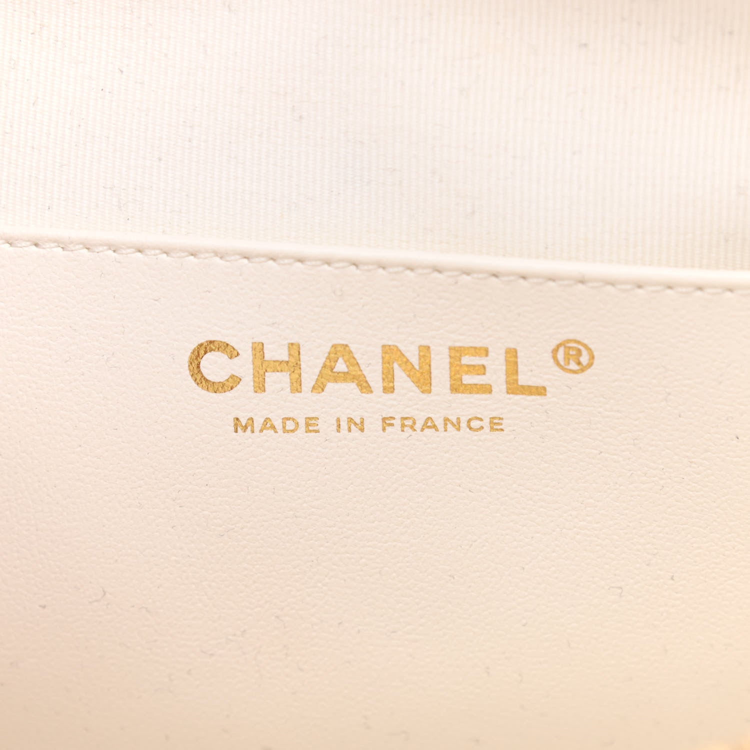 Chanel Lambskin Quilted CC In Love Heart Bag White 6 of 11
