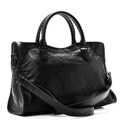 Balenciaga Agneau Arena Classic Hardware Medium Le City Black 3 of 10