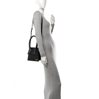 Jacquemus Smooth Calfskin Le Grand Chiquito Black 2 of 9
