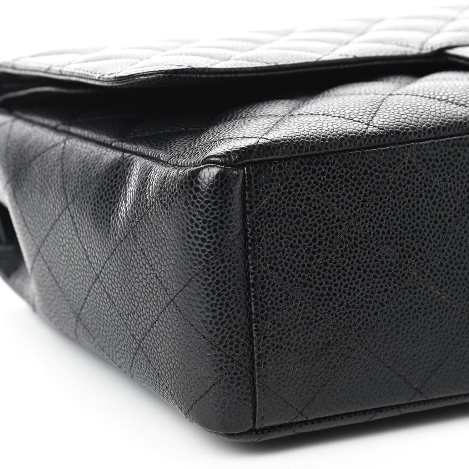 Chanel Caviar Quilted Maxi Double Flap Black 6 of 9