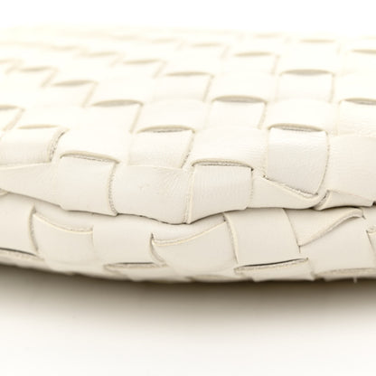 Bottega Veneta Nappa Intrecciato Medium Turn Pouch White 9 of 11