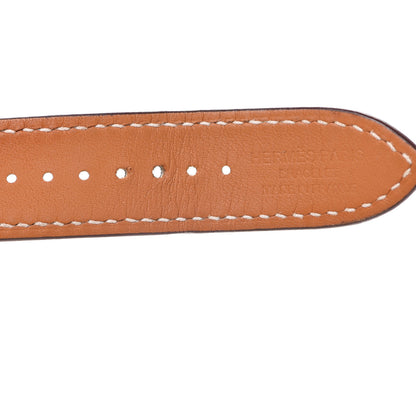 Hermes Swift 38mm Apple Watch Double Tour Band Etoupe 3 of 7