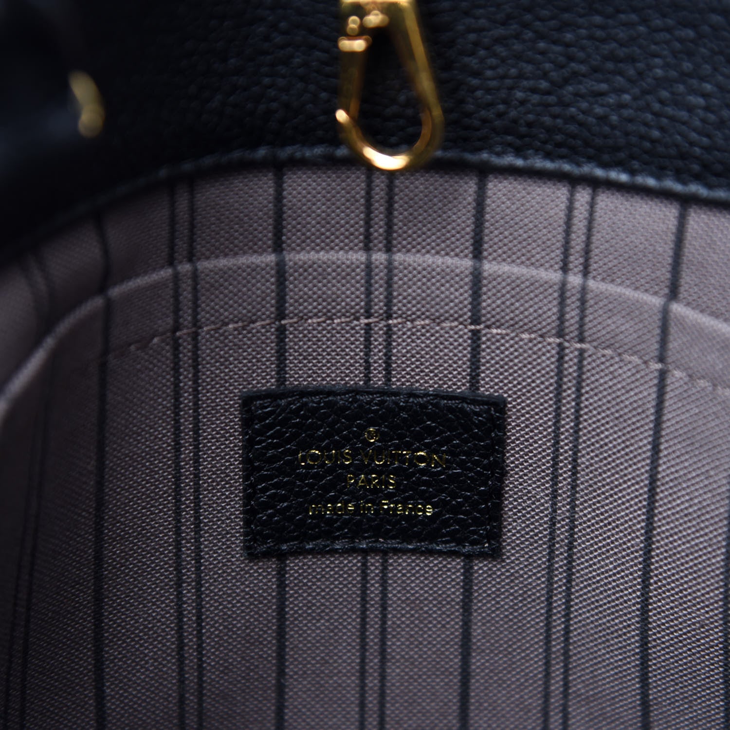 Louis Vuitton Empreinte Montaigne GM Black 8 of 10