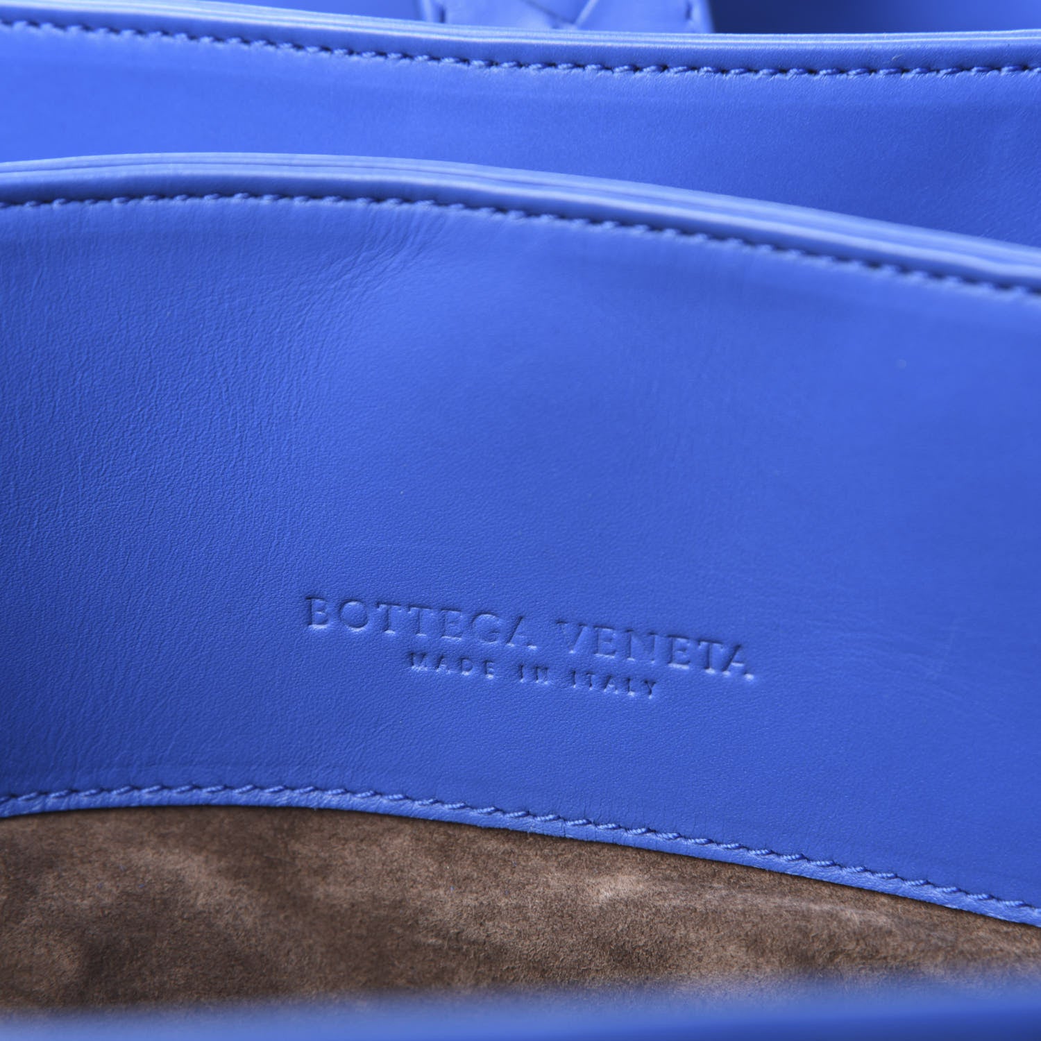 Bottega Veneta Calfskin Leggero Intrecciato Small Roma Bluette 8 of 9