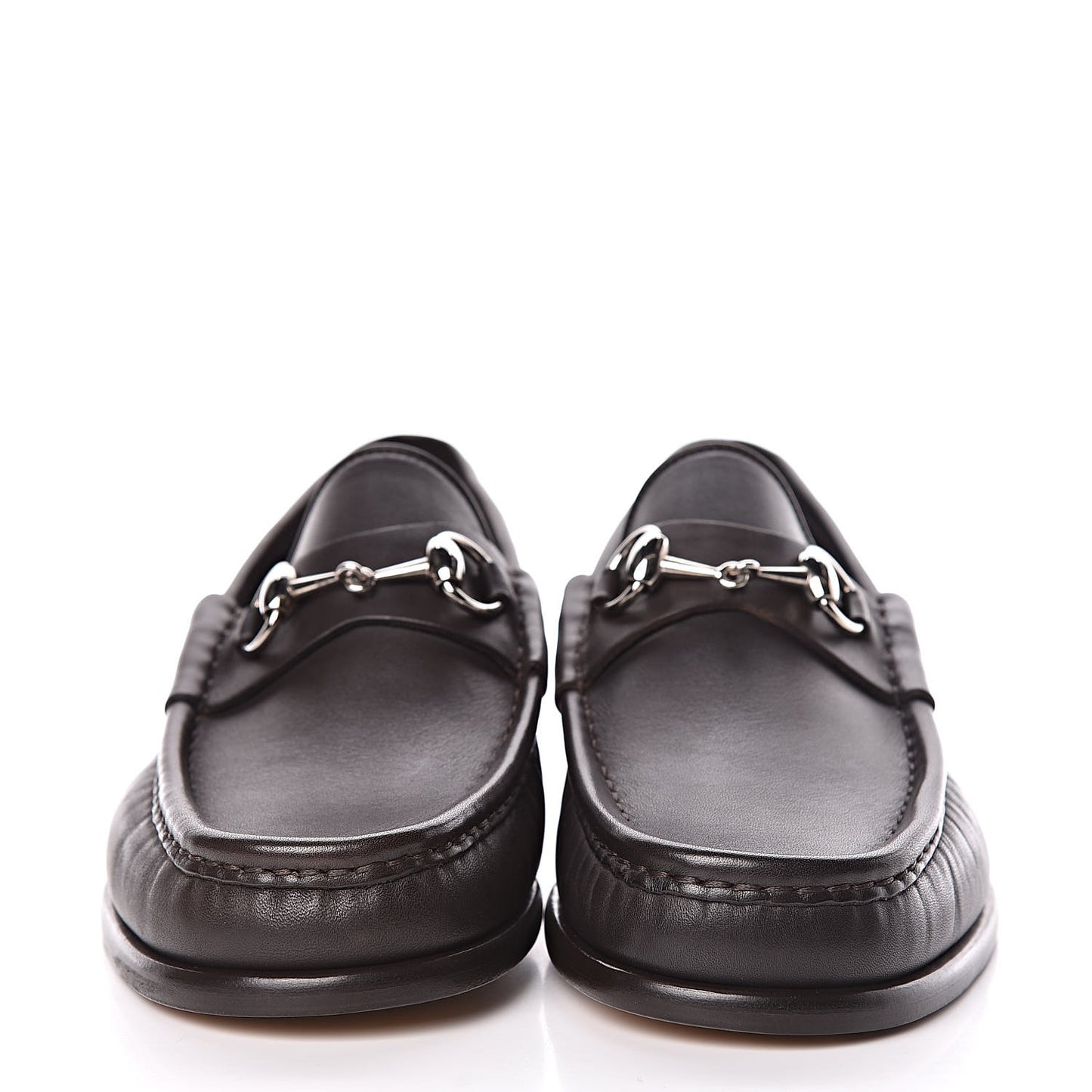 Calfskin Mens 1953 Horsebit Loafers 8 Marrone