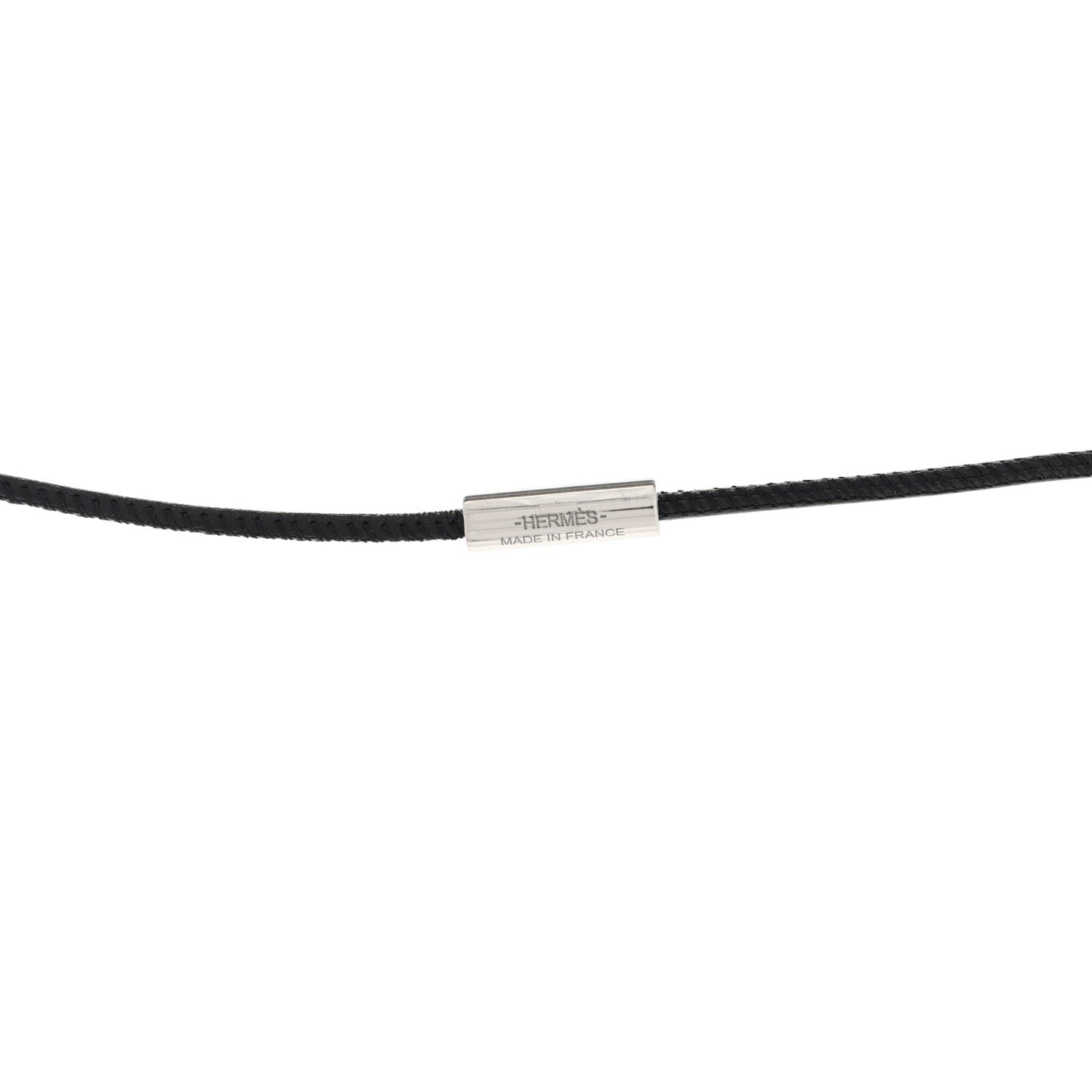 Swift Grand Loop Pendant Necklace Black