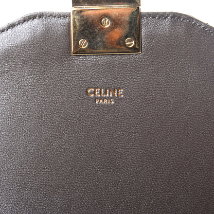 Celine Calfskin Quilted Medium C Bag Khaki 6 of 10