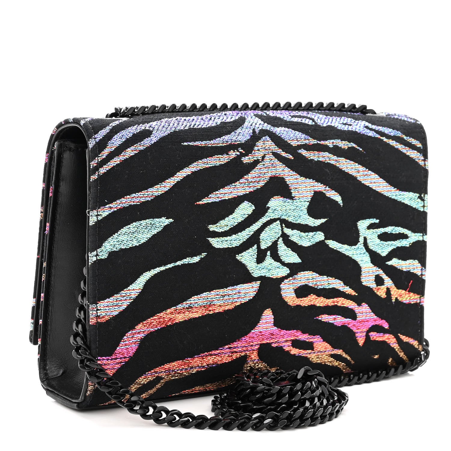 Saint Laurent Small Monogram Kate Satchel Black Multicolor 3 of 10
