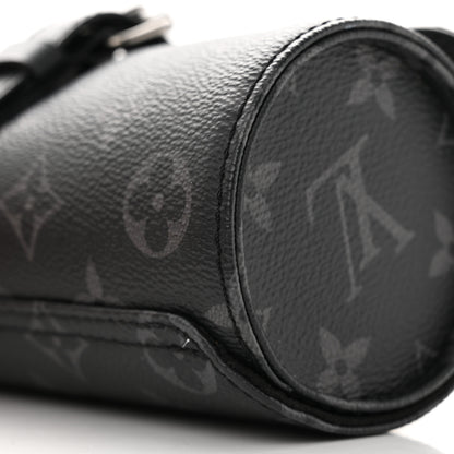 Louis Vuitton Monogram Eclipse 3 Watch Travel Case 10 of 11