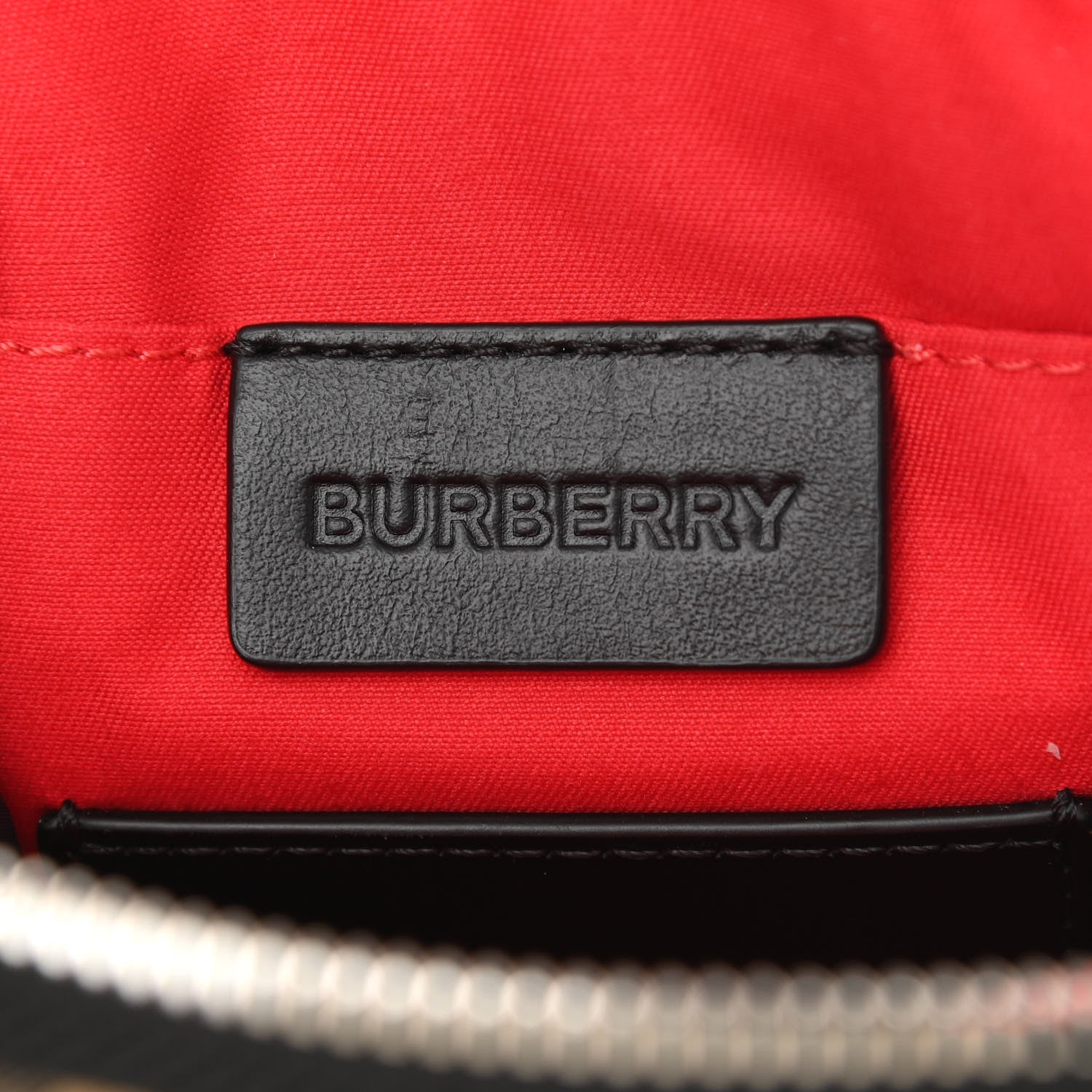 Burberry Nylon Vintage Check Phone Bag Archive Beige 6 of 10