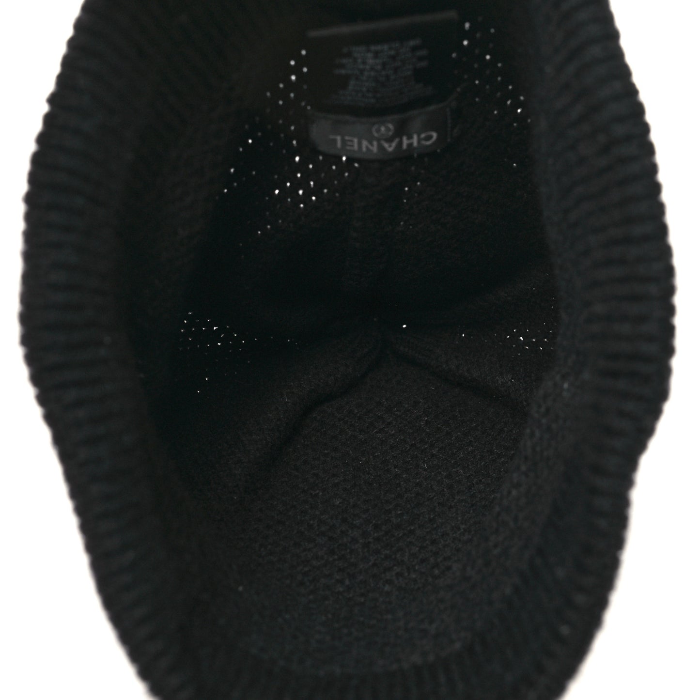 Cashmere CC Logo Beanie Hat Black