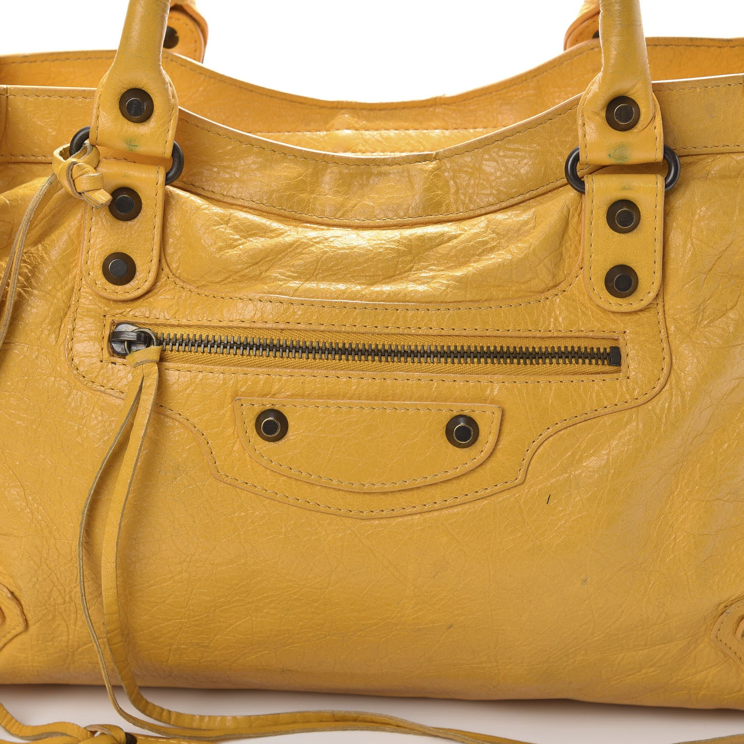 Balenciaga Agneau Classic Hardware City Mangue 8 of 17