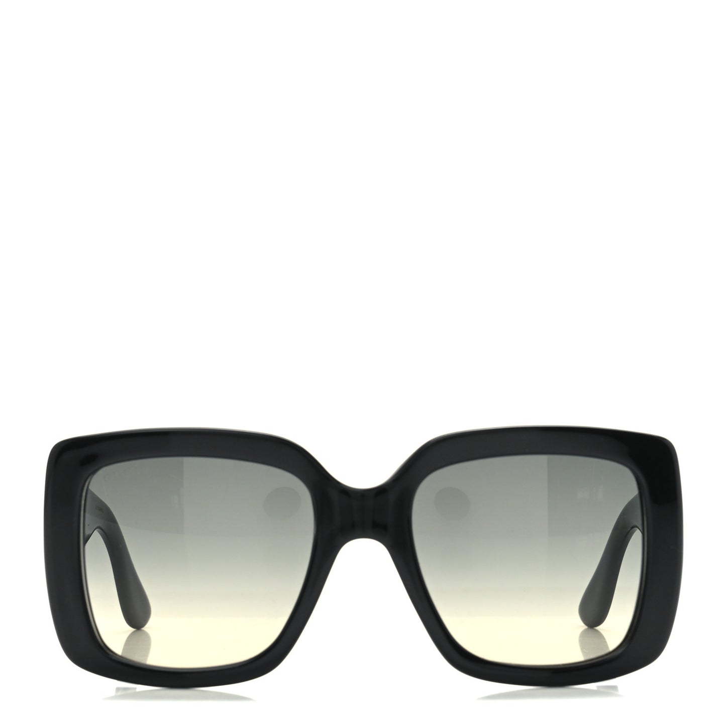 Acetate Square Frame Sunglasses GG0141S Black