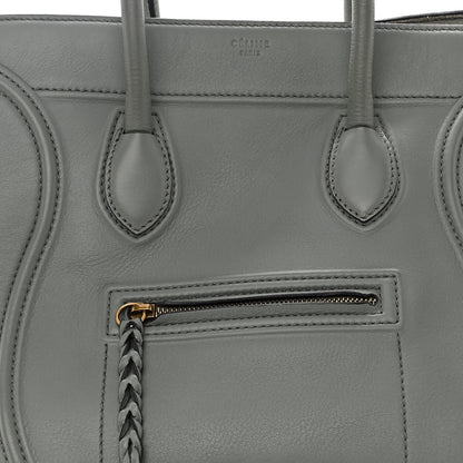Celine Supple Calfskin Medium Phantom Luggage Glacier 6 of 10