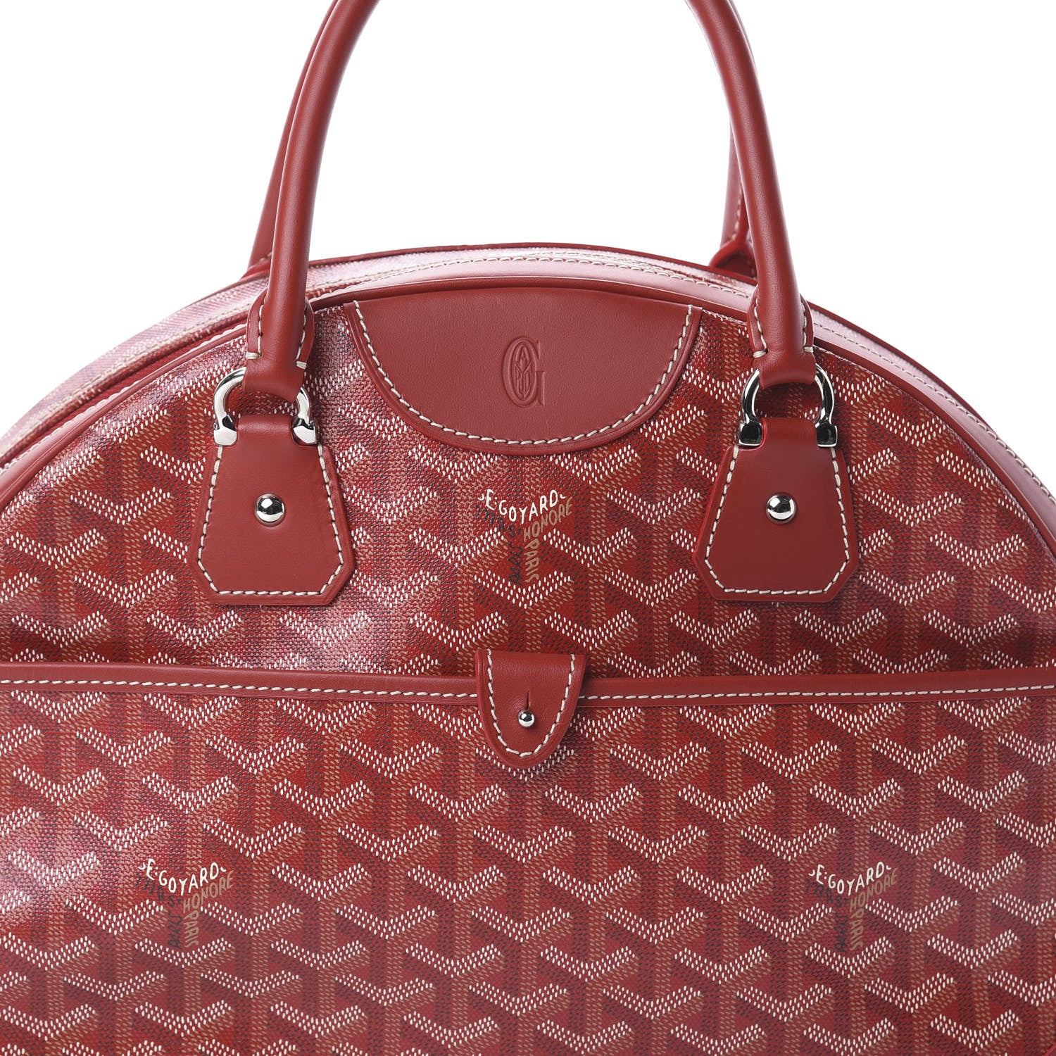 Goyard Saint St. Jeanne MM Red 8 of 8