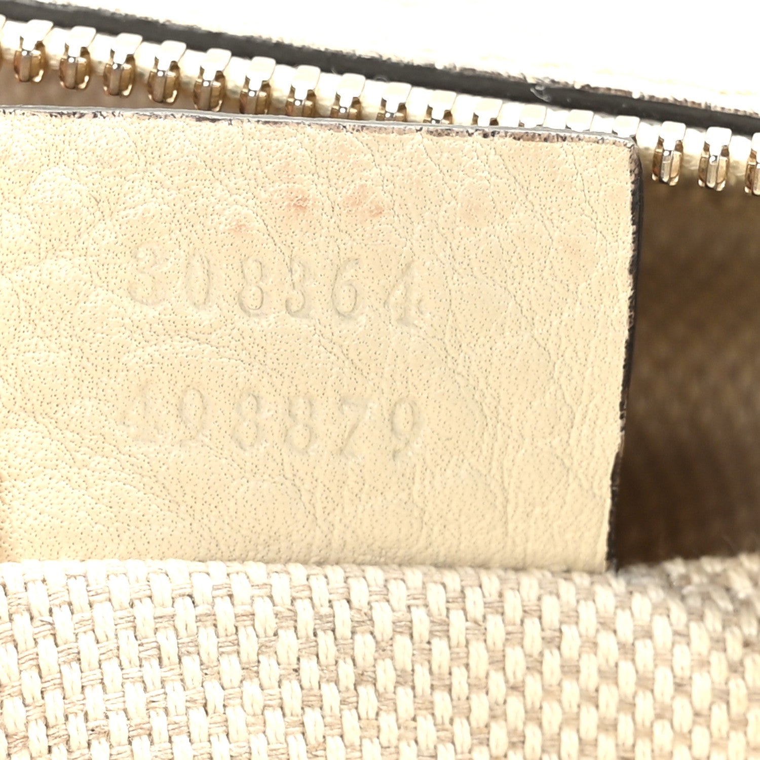 Gucci Pebbled Calfskin Small Soho Disco Bag Off White 7 of 10