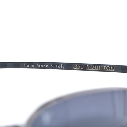 Louis Vuitton Monogram Conspiration Pilote Sunglasses Z0250U Black 5 of 8