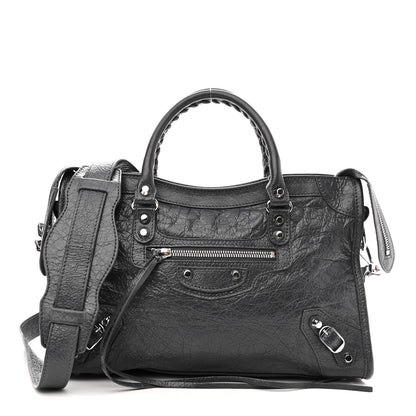 Balenciaga Agneau Classic Silver Hardware S City Gris Fossile 1 of 9