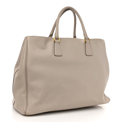 Prada Saffiano Lux Extra Large Galleria Double Zip Tote Pomice 3 of 13