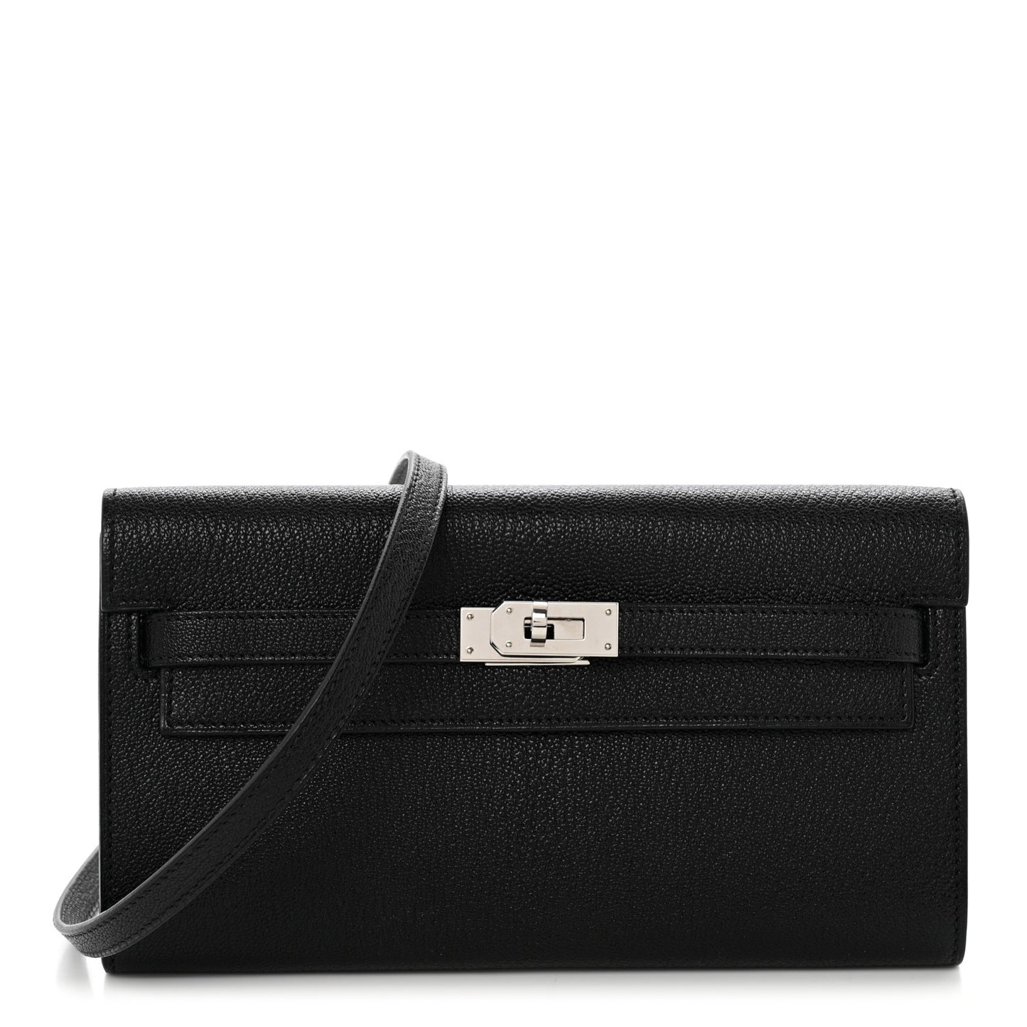 Chevre Mysore Kelly Wallet To Go Black