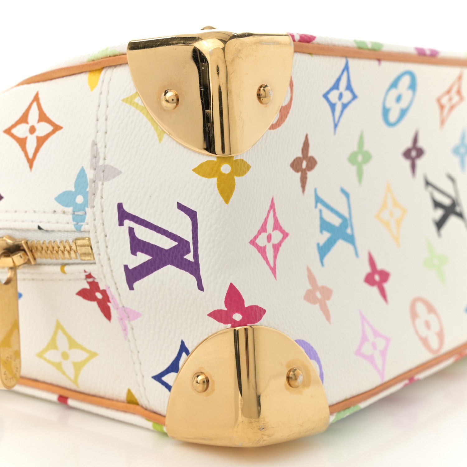 Louis Vuitton Monogram Multicolor Trouville White 8 of 9
