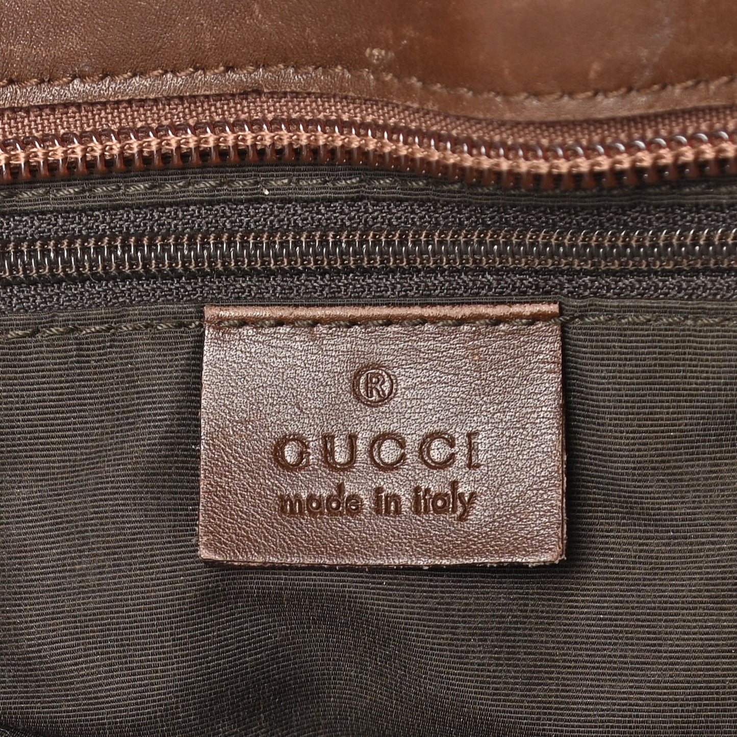 Monogram Tote Brown