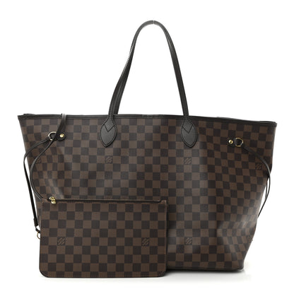 Louis Vuitton Damier Ebene Neo Neverfull GM 3 of 10