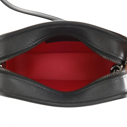 Christian Louboutin Calfskin Small Radioloubi Black 5 of 10