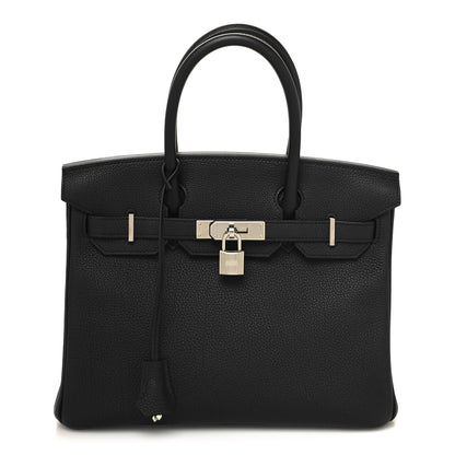 Hermes Togo Birkin 30 Black 1 of 13