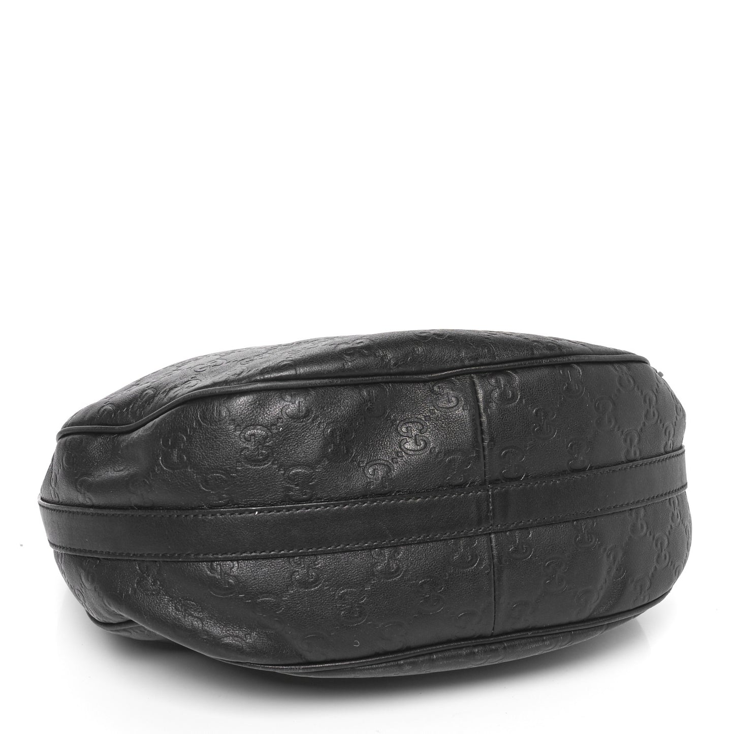 Guccissima Medium GG Twins Hobo Black