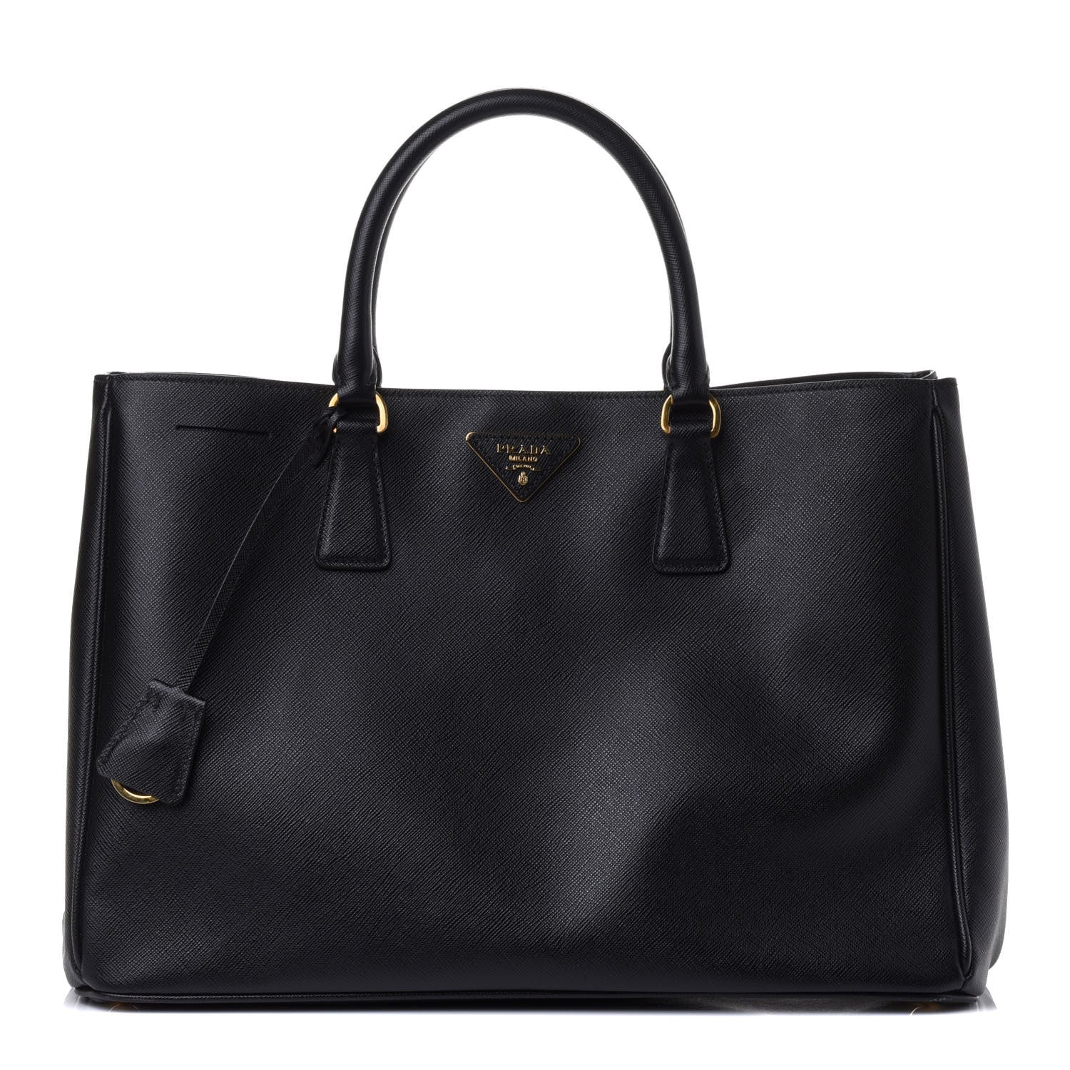 Prada Saffiano Lux Large Tote Black 1 of 4