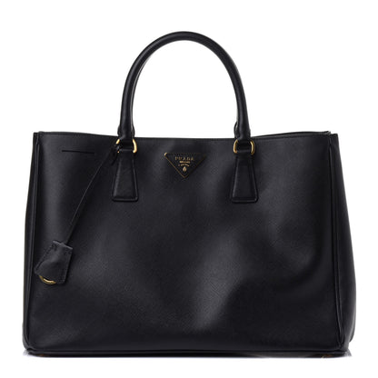 Prada Saffiano Lux Large Tote Black 1 of 4