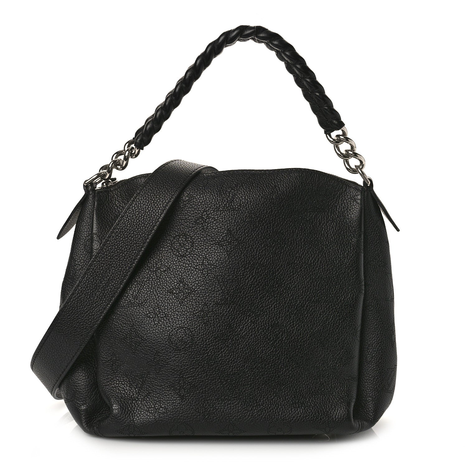 Louis Vuitton Mahina Babylone Chain BB Black 1 of 9