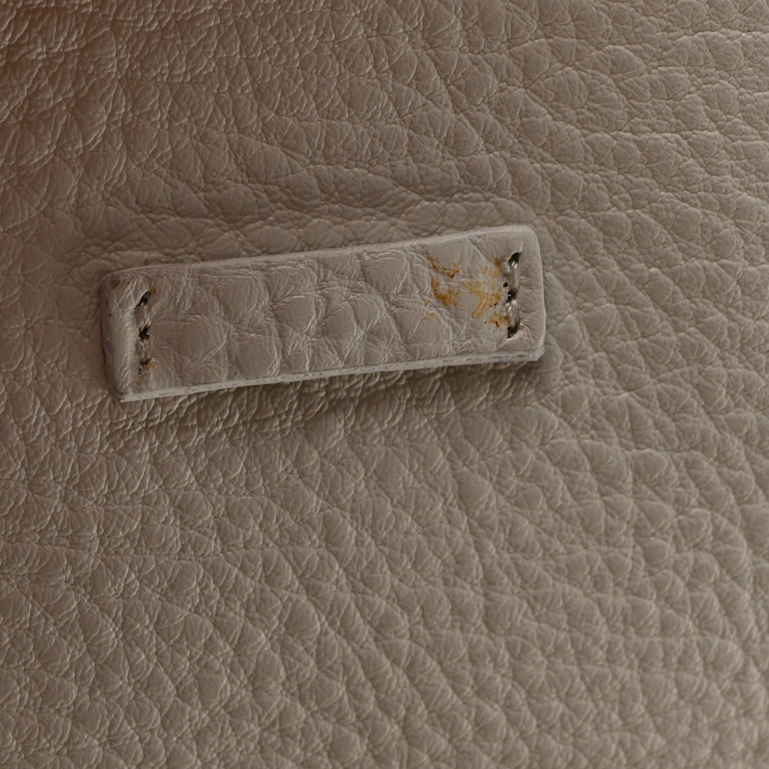 Mansur Gavriel Tumbled Calfskin Backpack Bag White 10 of 10