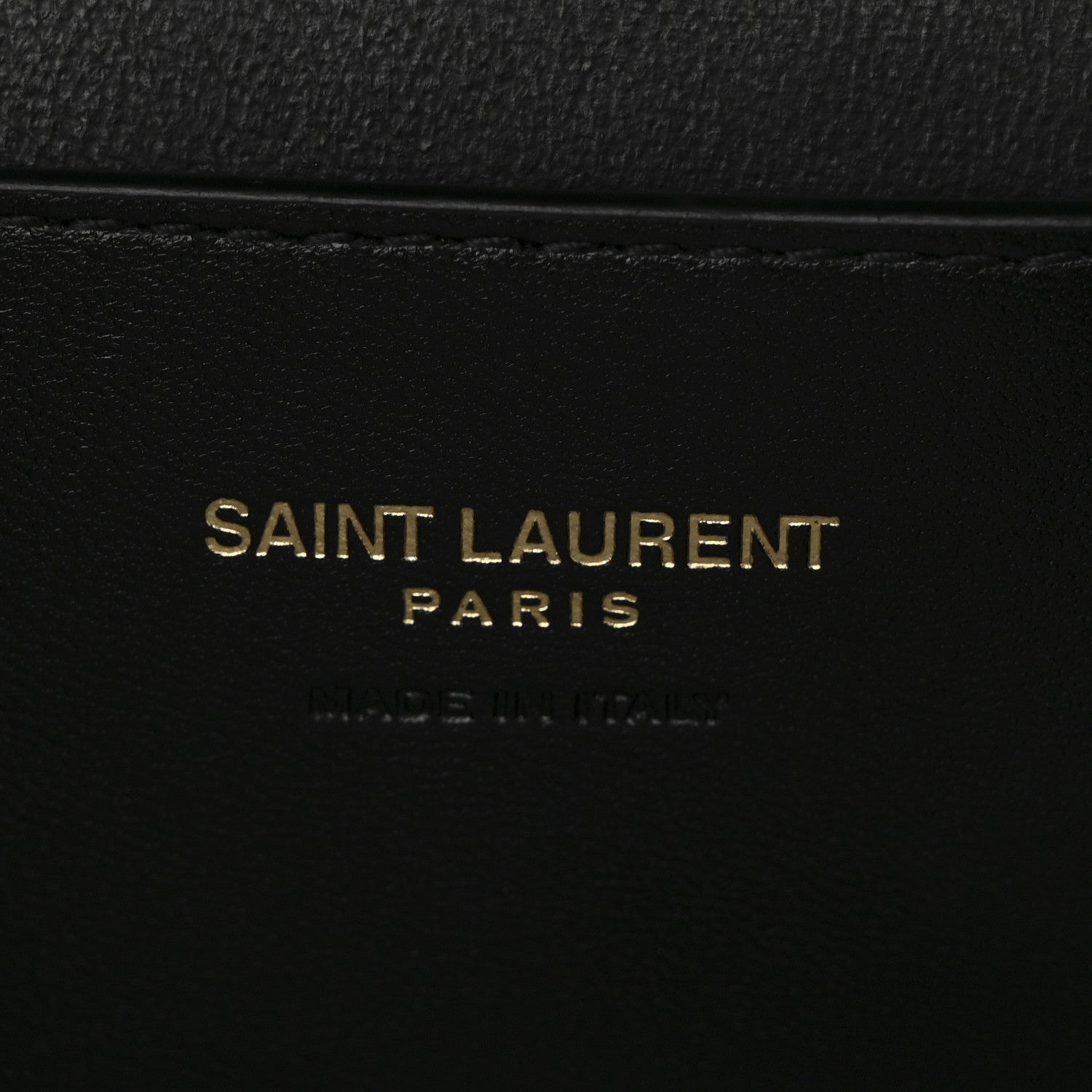 Saint Laurent Lambskin Quilted Medium Gaby Vanity Case Blanc Vintage 6 of 11