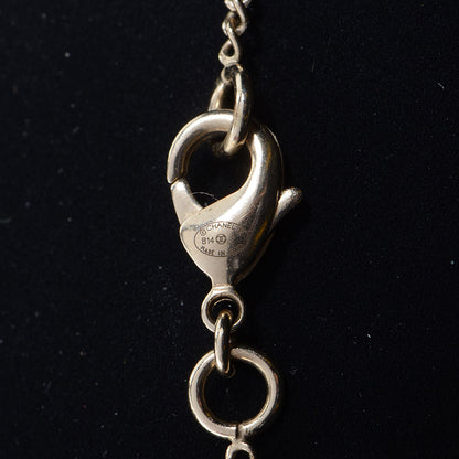 Chanel Crystal CC Bow Necklace Gold 6 of 6