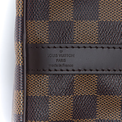 Louis Vuitton Damier Ebene Speedy Bandouliere 30 8 of 11