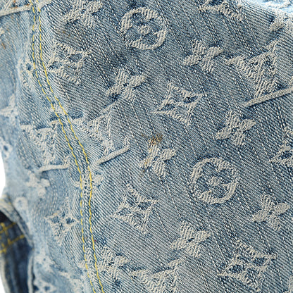 Louis Vuitton Denim Baggy GM Blue 12 of 14