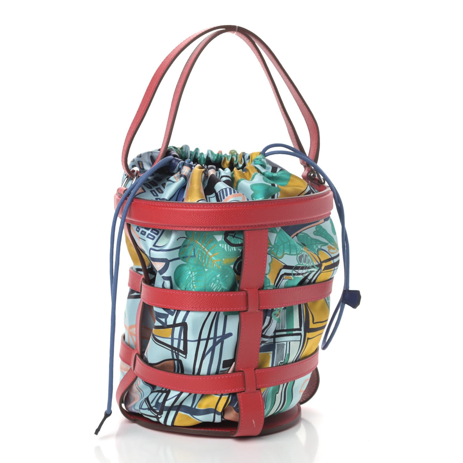 Hermes Epsom Silk Musardine Bag Rouge Casaque 2 of 4