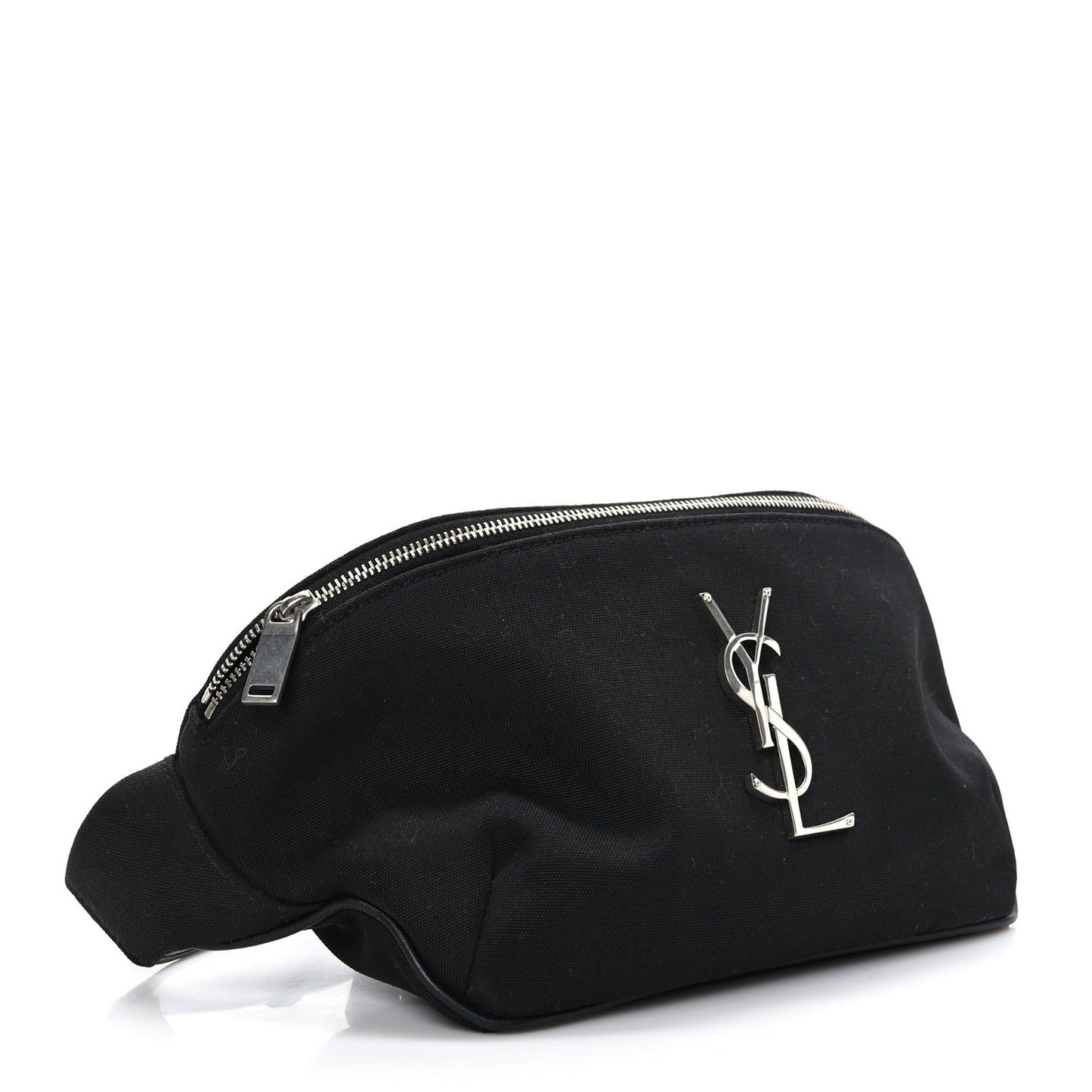 Canvas Monogram Belt Bag Black