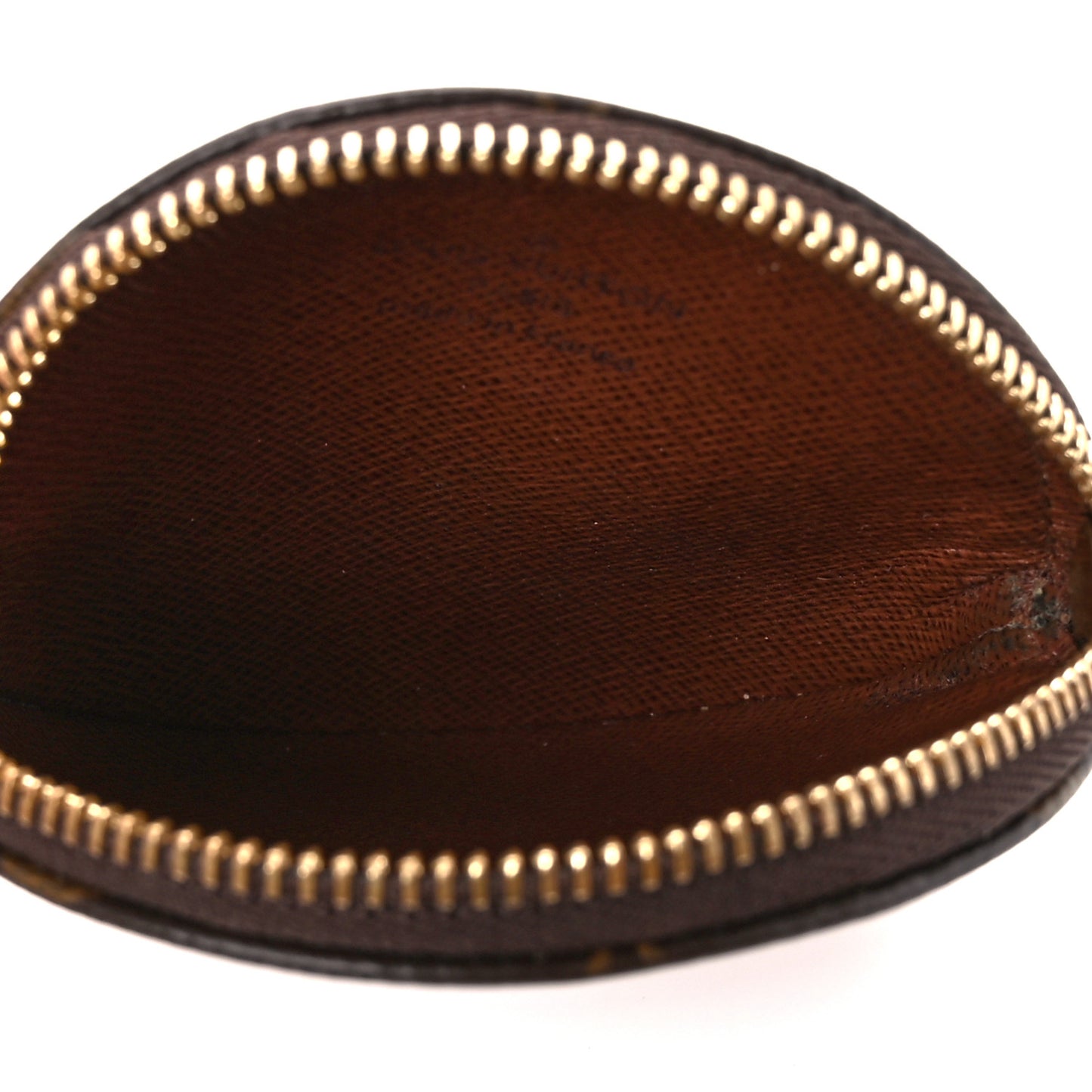 Monogram Round Coin Purse