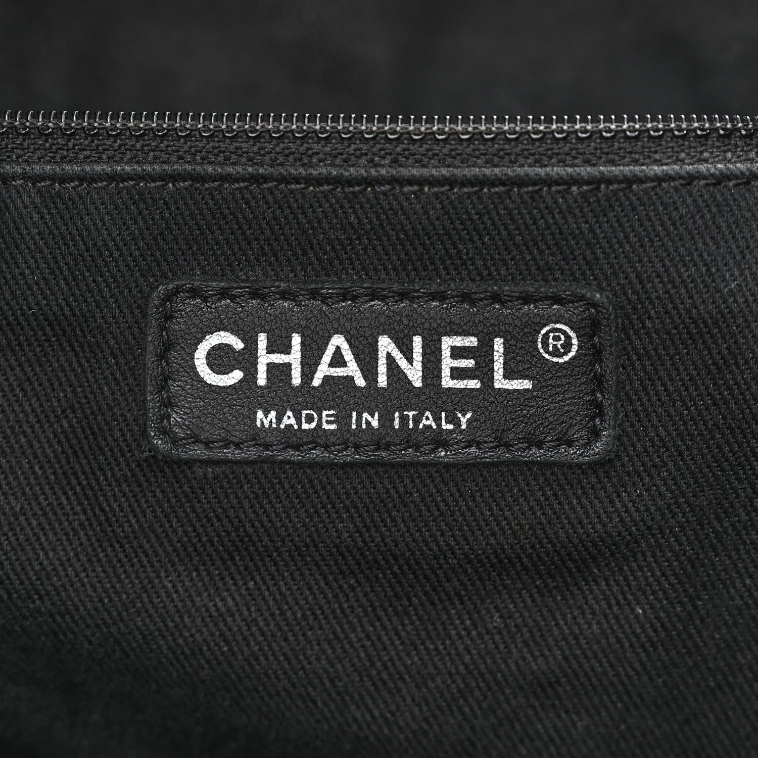 Chanel Calfskin Perforated Up In The Air Tote Black 6 of 10