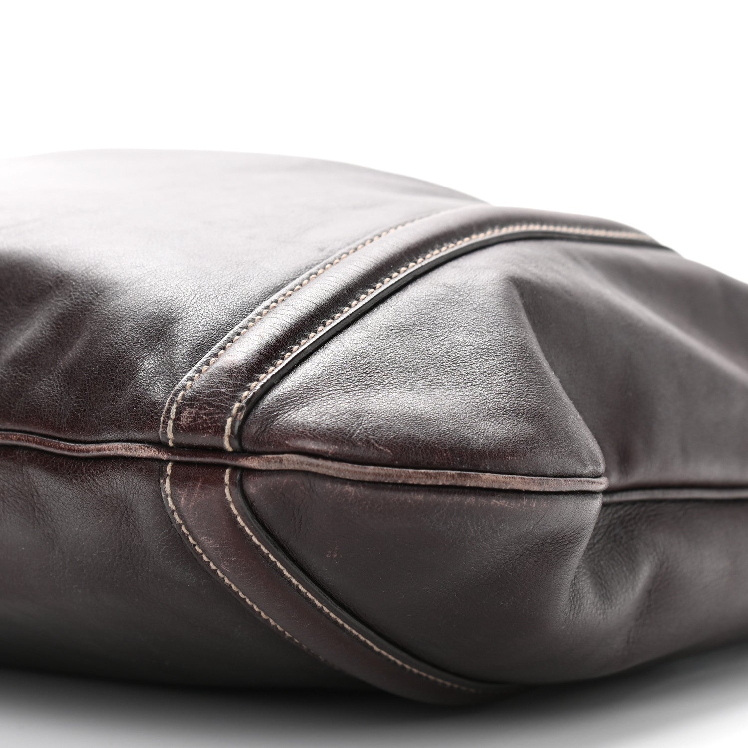 Gucci Calfskin Medium Britt Hobo Dark Brown 13 of 17