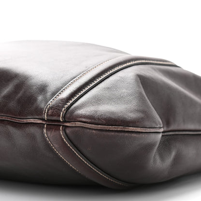 Gucci Calfskin Medium Britt Hobo Dark Brown 13 of 17