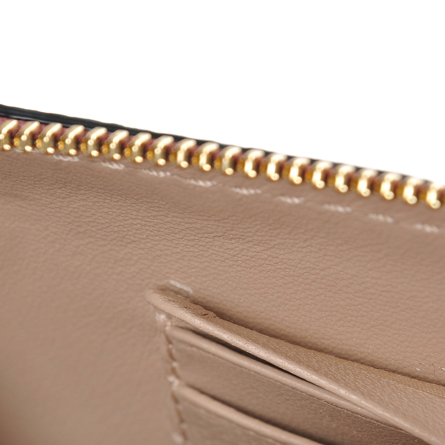 Chloe Grained Calfskin Marcie Long Zip Around Wallet Dark Velvet 7 of 9
