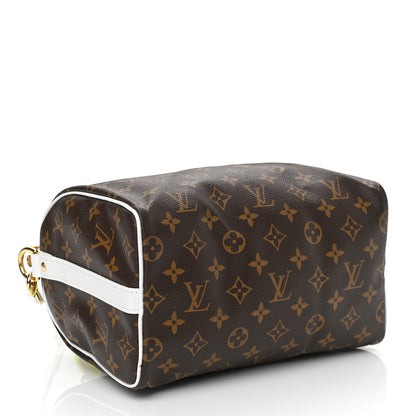 Louis Vuitton Monogram LV Match Speedy Bandouliere 25 White 4 of 10