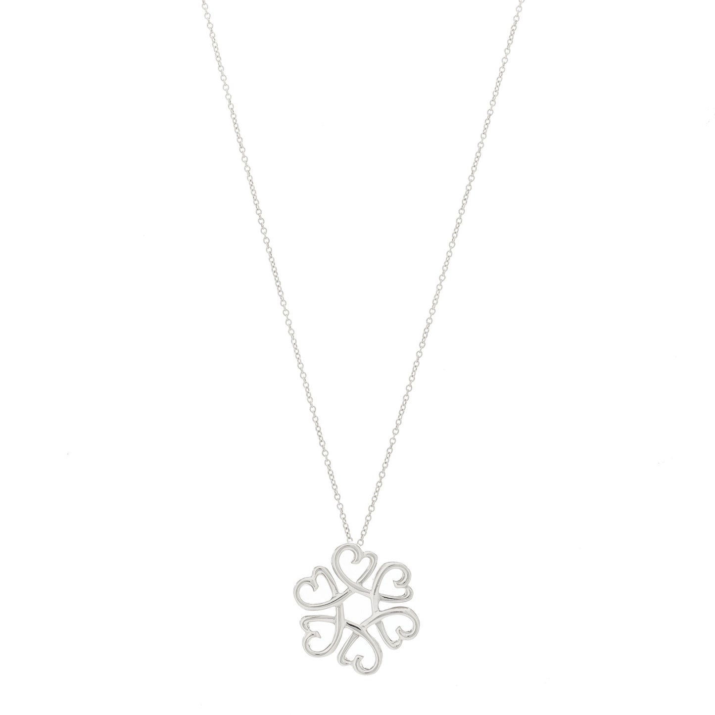 Sterling Silver Paloma Picasso Loving Hearts Pendant Necklace