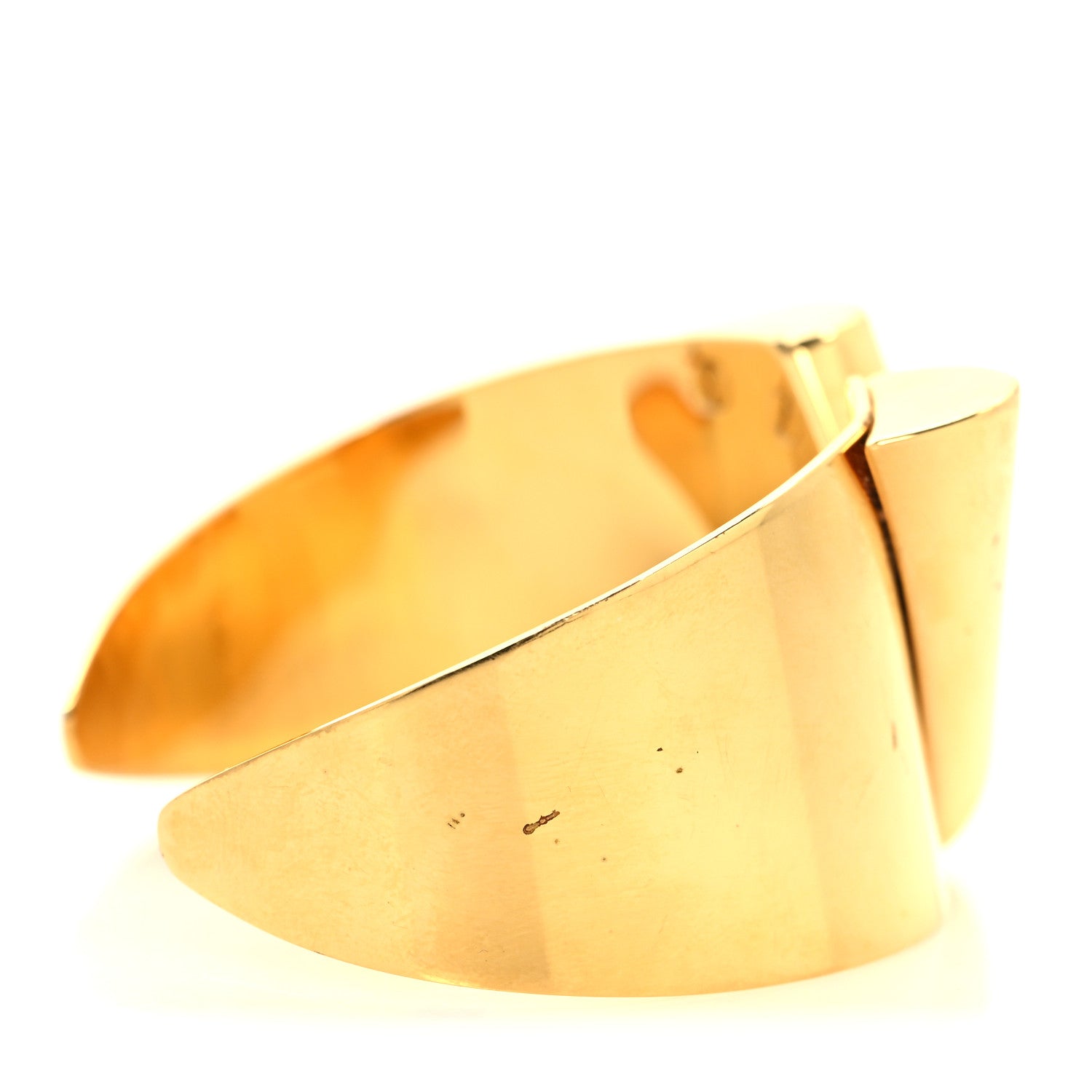 Louis Vuitton Essential V Cuff Bracelet Gold 5 of 5