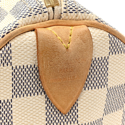 Louis Vuitton Damier Azur Speedy 25 6 of 16